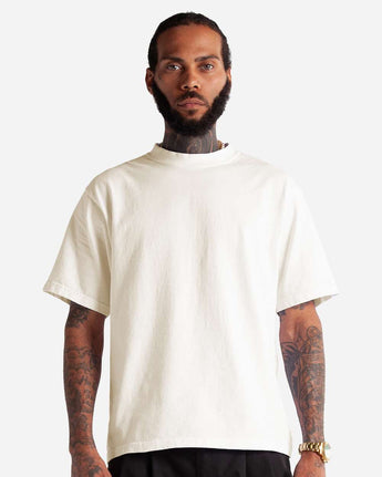 Pretreated Shaka Wear SHMCS Unisex Max Heavyweight Cropped T-Shirt - Off White
