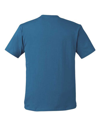 Pretreated econscious EC1070 Unisex Reclaimist Fiber Vibes T-Shirt - Tidal Blue - Back