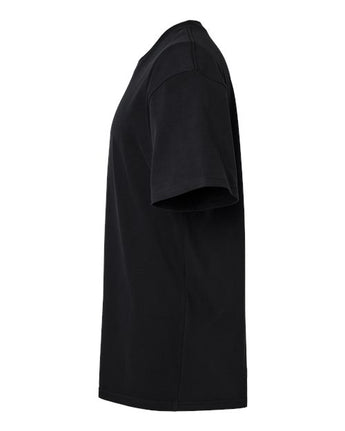 Pretreated American Apparel 5389 Unisex Sueded Tee - Sueded Black - Side