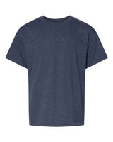 Pretreated Gildan 64000BCVC Softstyle CVC Youth T-Shirt - Navy Mist