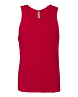 Pretreated Next Level 3633 Unisex Cotton Tank - Red
