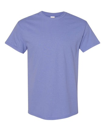 Pretreated Gildan 5000 Heavy Cotton T-Shirt - Violet