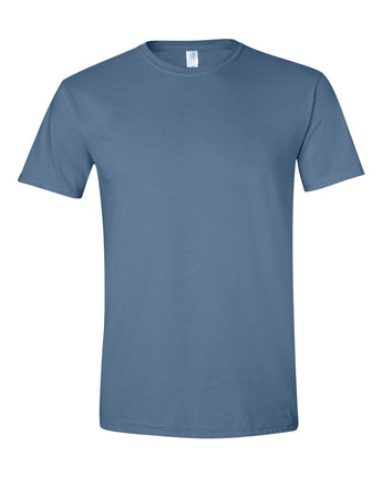 Pretreated Gildan 64000 Softstyle T-Shirt - Indigo Blue
