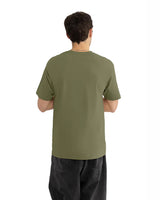 Pretreated Next Level 1810 Ideal Tubular T-Shirt - Military Green - Back