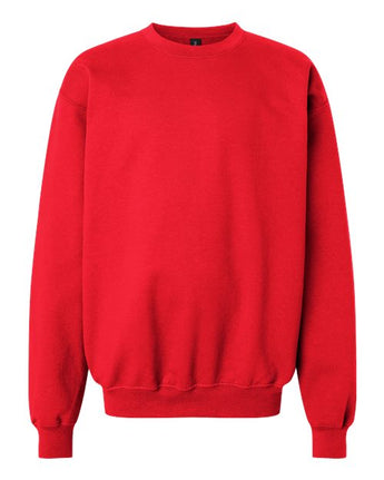 Pretreated Gildan SF000B Youth Softstyle Midweight Crewneck Sweatshirt - Red