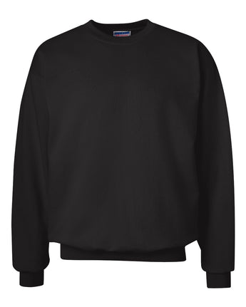 Pretreated Hanes F260 Unisex Ultimate Cotton Crewneck Sweatshirt - Black
