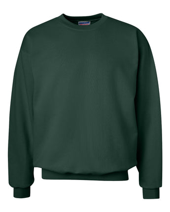 Pretreated Hanes F260 Unisex Ultimate Cotton Crewneck Sweatshirt - Deep Forest