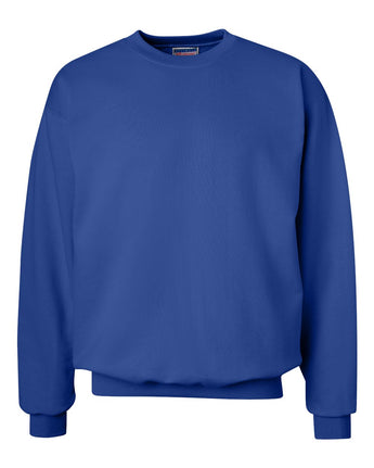 Pretreated Hanes F260 Unisex Ultimate Cotton Crewneck Sweatshirt - Deep Royal