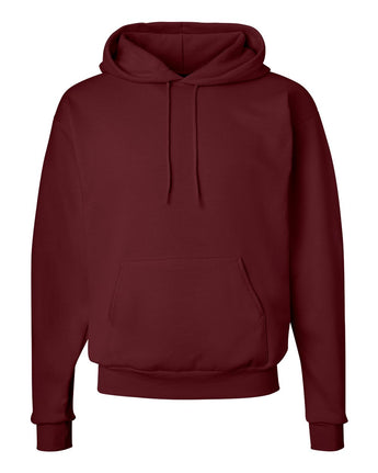 Pretreated Hanes P170 Unisex Ecosmart Hooded Sweatshirt - Maroon