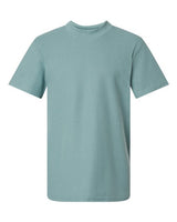 Pretreated American Apparel 1PQ Unisex Pique Mock Neck Tee - Arctic