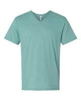 Pretreated American Apparel 2006CVC Unisex CVC V-Neck Tee - Heather Arctic