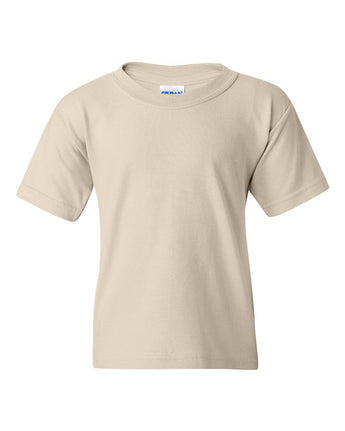 Pretreated Gildan 5000B Youth Heavy Cotton T-Shirt - Natural