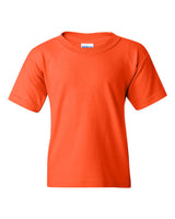 Pretreated Gildan 5000B Youth Heavy Cotton T-Shirt - Orange