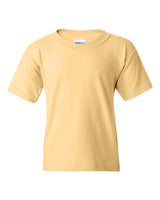 Pretreated Gildan 5000B Youth Heavy Cotton T-Shirt - Yellow Haze