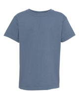 Pretreated Comfort Colors 9018 Youth Garment-Dyed Heavyweight T-Shirt - Blue Jean