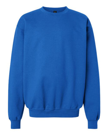 Pretreated Gildan SF000B Youth Softstyle Midweight Crewneck Sweatshirt - Royal