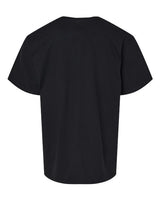 Pretreated Gildan 64000BCVC Softstyle CVC Youth T-Shirt - Pitch Black - Back