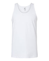 Pretreated American Apparel 2408 Unisex Fine Jersey Tank - White