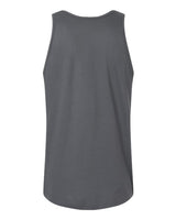 Pretreated American Apparel 2408 Unisex Fine Jersey Tank - Asphalt - Back