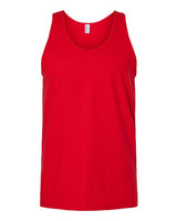 Pretreated American Apparel 2408 Unisex Fine Jersey Tank - Red