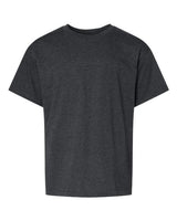 Pretreated Gildan 64000BCVC Softstyle CVC Youth T-Shirt - Pitch Black Mist