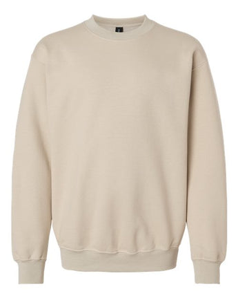 Pretreated Gildan SF000B Youth Softstyle Midweight Crewneck Sweatshirt - Sand