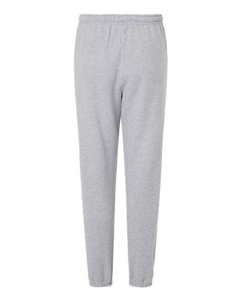 Pretreated American Apparel RF491 Unisex ReFlex Fleece Sweatpants - Heather Grey - Back