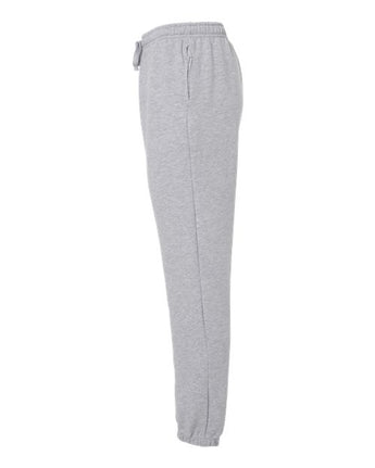 Pretreated American Apparel RF491 Unisex ReFlex Fleece Sweatpants - Heather Grey - Side