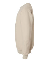 Pretreated Gildan SF000B Youth Softstyle Midweight Crewneck Sweatshirt - Sand - Side