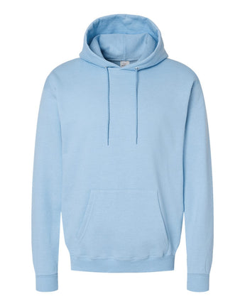 Pretreated Hanes P170 Unisex Ecosmart Hooded Sweatshirt - Light Blue