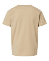 Pretreated Next Level 3312 Youth CVC Tee - Heather Tan - Back