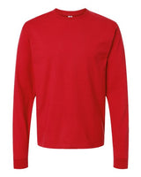 Pretreated Tultex 291 Unisex Heavyweight Jersey Long Sleeve T-Shirt - Red