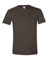 Pretreated Gildan 64000 Softstyle T-Shirt - Dark Chocolare