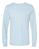 Pretreated BELLA+CANVAS 3501 Unisex Jersey Long Sleeve Tee - Baby Blue