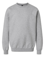 Pretreated Gildan SF000B Youth Softstyle Midweight Crewneck Sweatshirt - Sport Grey