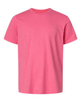 Pretreated Next Level 3312 Youth CVC Tee - Hot Pink