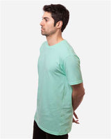 Pretreated econscious EC1000 Unisex Classic T-Shirt - Sunwashed Mint - On Model - Side