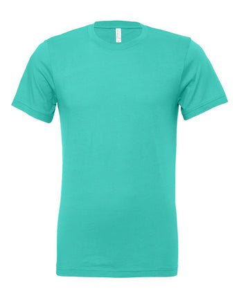 Pretreated BELLA+CANVAS 3001 Unisex Jersey Tee - Teal