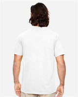 Pretreated econscious EC1000 Unisex Classic T-Shirt - White - On Model - Back