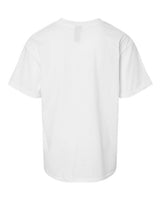 Pretreated Gildan 64000BCVC Softstyle CVC Youth T-Shirt - White - Back