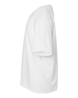 Pretreated Gildan 64000BCVC Softstyle CVC Youth T-Shirt - White - Side