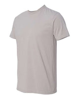 Pretreated Next Level 6410 Unisex Sueded Tee - Light Grey - Side