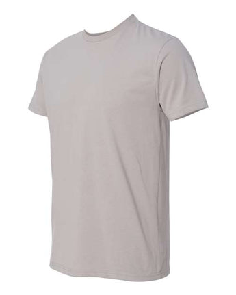 Pretreated Next Level 6410 Unisex Sueded Tee - Light Grey - Side