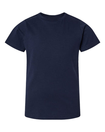 Pretreated LAT 6101 Youth Fine Jersey Tee - Navy