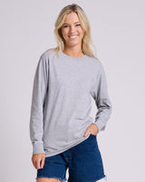 Pretreated JERZEES 363L Classics Unisex Long Sleeve T-Shirt - Athletic Heather