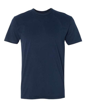 Pretreated Next Level 6410 Unisex Sueded Tee - Midnight Navy