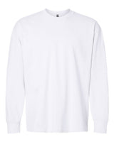 Pretreated Next Level 7211 Unisex Heavyweight Long Sleeve Tee - White