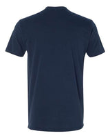 Pretreated Next Level 6410 Unisex Sueded Tee - Midnight Navy - Back