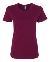 Pretreated Next Level 3900 Women’s Cotton Tee - Maroon