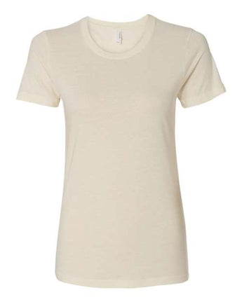 Pretreated Next Level 3900 Women’s Cotton Tee - Natural
